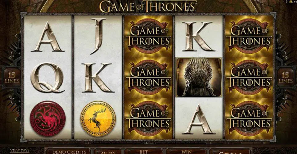 Game of Thrones Online Free Slot Winning Combination